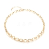 Brass Cable Chains Necklaces NJEW-I235-04G-1