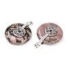 Natural Rhodonite Pendants GG-CBAF4FB-02S-B09-2