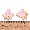 Marine Animals Alloy Enamel Pendants ENAM-T022-34A-3