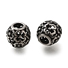 304 Stainless Steel European Beads STAS-D191-05I-AS-1