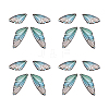 Transparent Resin Crystal AB Rhinestone Pendants Set RESI-TAC0002-46C-9