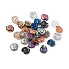 Electroplate Transparent Glass Beads EGLA-L047-05B-1