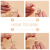 36Pcs Brass Pendants KK-BC0011-80-4