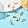 SHEGRACE Brass Micro Pave Cubic Zirconia Pendants XGRQ3D896-461G-4
