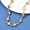 304 Stainless Steel Link Chain Necklaces NJEW-U023-04G-G-2