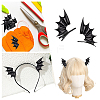 Gorgecraft 40Pcs 2 Style Demon Wing PU Leather Ornament Accessories FIND-GF0005-93C-5