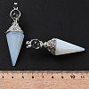 Opalite Faceted Cone Big Pendants G-P552-04P-04-3