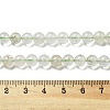 Natural Green Beryl Beads Strands G-F787-01-6mm-5