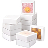 Cardboard Drawer Gift Storage Boxes with Clear Cover CON-WH0092-72A-01-1