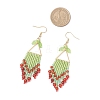 304 Stainless Steel Dangle Earrings EJEW-MZ00513-02-4