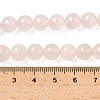 Natural Pink Mangano Calcite Beads Strands G-L505-09-8mm-4