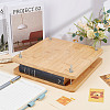 Wooden Book Binding Spacer Tools AJEW-WH0270-240-5