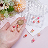 12Pcs 3 Colors Opaque Acrylic Charms MACR-UN0001-02-4