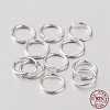 Rhodium Plated 925 Sterling Silver Open Jump Rings STER-I005-32-8mm-1