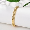Brass Hinged Bangles for Women BJEW-D313-01G-4