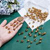 100Pcs 10 Styles Tibetan Style Alloy European Beads MPDL-PH0001-17-3