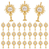 30Pcs Holy Grail Alloy Cabochons FIND-ME0002-69G-1