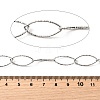 304 Stainless Steel Oval Link Chains CHS-C018-01B-P-3