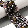 Dyed & Heated Natural Fire Crackle Agate Beads Strands G-P539-C01-05-2