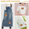 Computerized Embroidery Polyester with Fur Iron on/Sew on Patches DIY-WH0671-397B-7