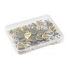 60Pcs 3 Colors Tibetan Style Alloy Charms FIND-FS0004-52-6