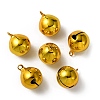 Brass Bell Pendants LS-KK-WH0058-20G-1