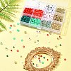 Christmas DIY Acrylic & CCB Plastic & Polymer Clay & Glass Beads Bracelets Jewelry Making Kits DIY-FS0006-22-7
