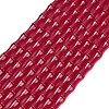 Lab Grown Red Corundum Beads Strands GG-CBAC488-03B-2