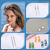100Pcs 304 Stainless Steel Earring Hooks STAS-UN0036-31-5