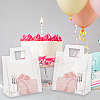 Valentine's Day Rectangle Transparent PVC Storage Bags with Handle ABAG-WH0046-05B-5