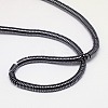 Non-magnetic Synthetic Hematite Beads Strands X-G-J164A-4mm-02-2