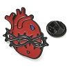 Heart Enamel Pins JEWB-Q010-05EB-01-3