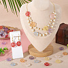 Camellia Transparency Acrylic Beads RESI-TA0004-27B-7