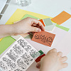 PVC Plastic Clear Stamps DIY-WH0631-0108-4