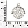 304 Stainless Steel Pendants STAS-K322-20B-P-3