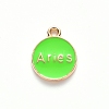 Alloy Enamel Pendants ENAM-S124-01B-06A-3