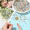 50G Baking Paint Glass Twisted Bugle Beads GLAA-SZ0002-06-6
