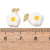 Brass Enamel Pendants KK-CJC21A4-01G-07-RS-2
