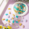 100Pcs 5 Colors Opaque Acrylic Beads OACR-TA0004-98-5