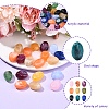20Pcs Oval Imitation Gemstone Acrylic Beads OACR-YW0002-48-4