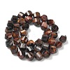Natural Tiger Eye Beads Strands G-C267-B15-3
