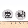 Non-Tarnish 201 Stainless Steel Pendants LS-STAS-T064-38P-25-3