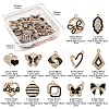 24Pcs 12 Styles Alloy Enamel Pendants ALRI-FS0001-04-4