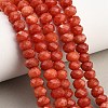 Faceted Dyed Natural White Jade Beads Strands GG-CBAE966-01A-B-1