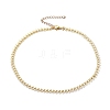 Brass Cobs Chains Necklaces X-NJEW-JN02637-1