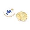 Printed Brass Pendants KK-CBAF9BC-04G-03-2