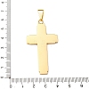 201 Stainless Steel Big Pendants STAS-C149-01G-3