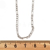 Brass Figaro Chains Necklaces for Women NJEW-D302-29P-5
