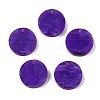 Opaque Resin Pendants RESI-T058-03D-1