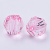 Transparent Acrylic Beads TACR-Q257-6mm-V03-3